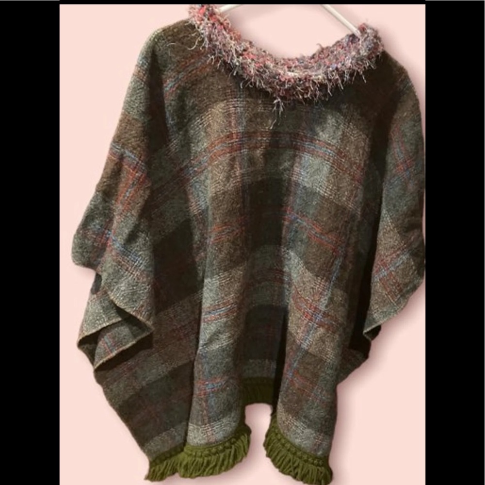 Inspirations by Margaret Shramm unique boho poncho cape